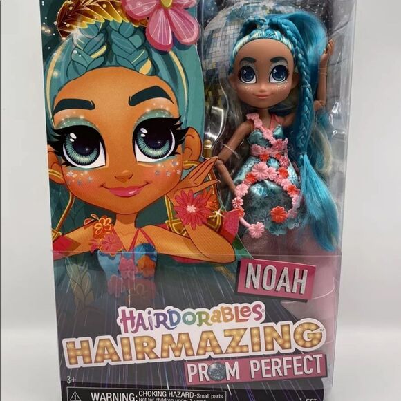 New Hairdorables Hairmazing Prom Perfect Fashion Doll Noah, Multi-Color - Picture 3 of 9